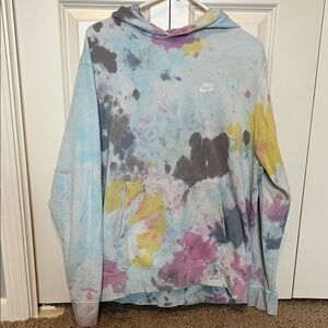 Nike Multicolor Tie-Dye Hoodie